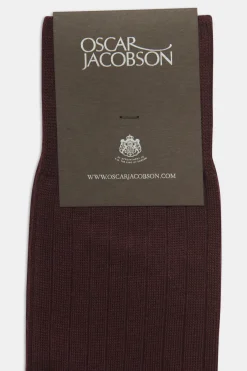 Mid-length Ribbed Wool Stretch Socks