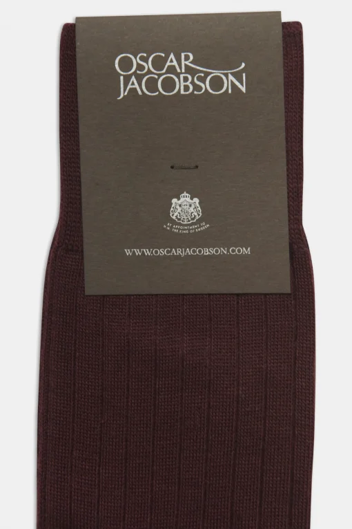 Mid-length Ribbed Wool Stretch Socks