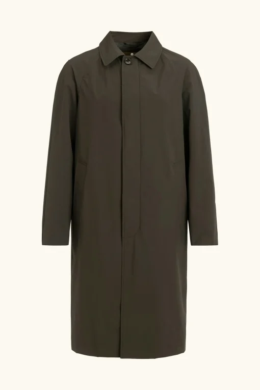 Nylon Shell Raglan Coat