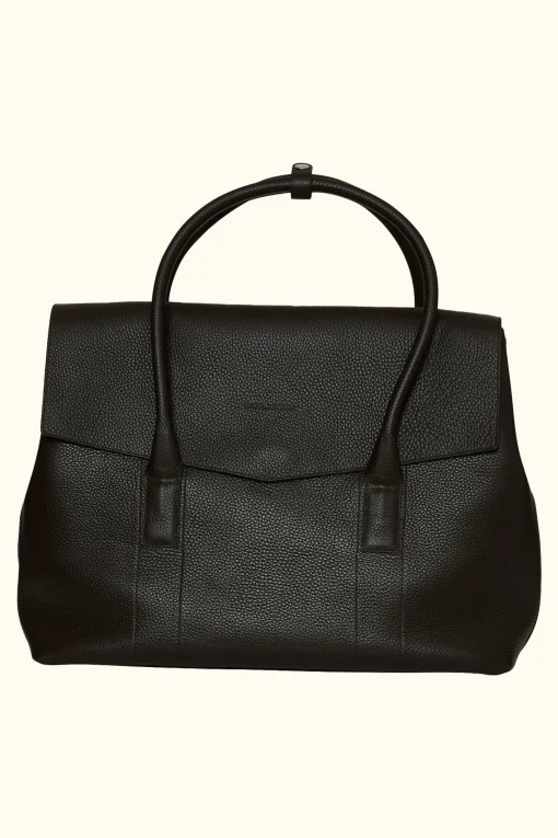 Overnight Grain Leather Bag