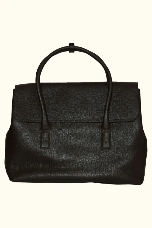 Overnight Grain Leather Bag