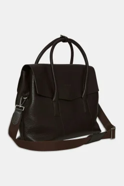 Overnight Grain Leather Bag