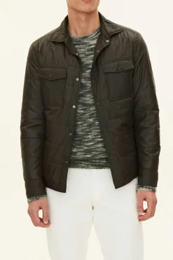 Padded Featherweight Nylon Overshirt