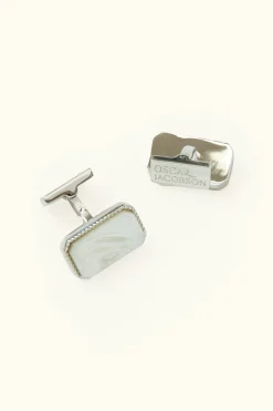 Rectangle Mother of Pearl Cufflink