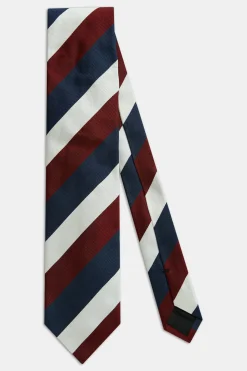 Regimental Stripe Silk Tie