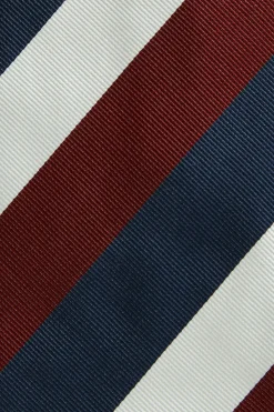 Regimental Stripe Silk Tie