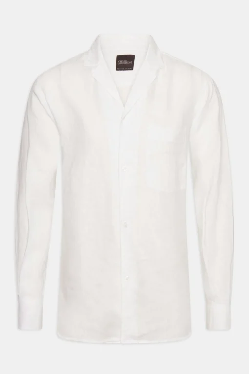 Regular Fit Bowling Collar Shirt