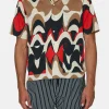 Regular Fit Bowling Collar Shirt
