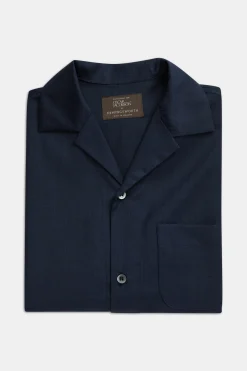 Regular Fit Bowling Collar Shirt