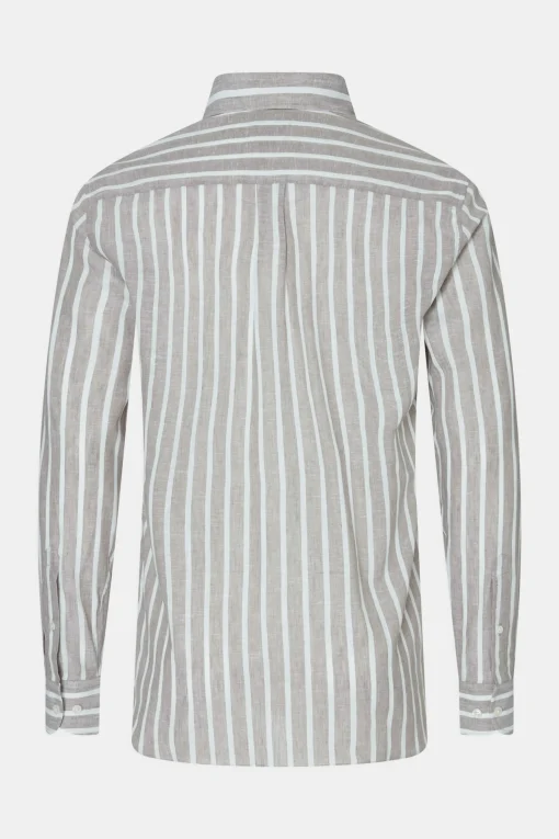 Regular Fit Button Down Cottolin Shirt