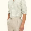 Regular Fit Button Down Linen Shirt