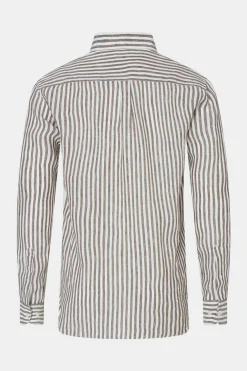 Regular Fit Button Down Linen Shirt
