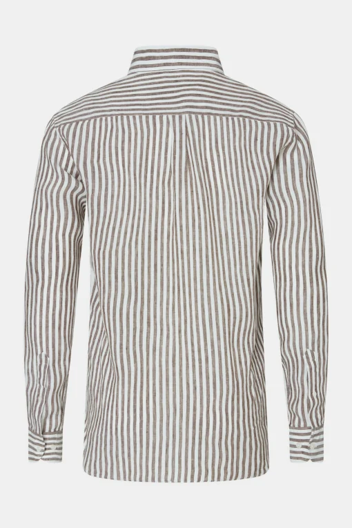 Regular Fit Button Down Linen Shirt