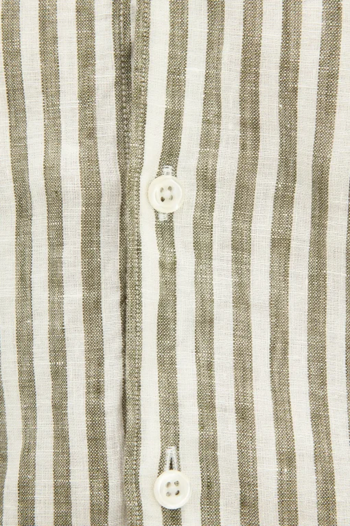 Regular Fit Button Down Linen Shirt