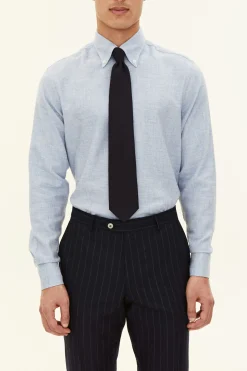 Regular Fit Button Down Twill Shirt