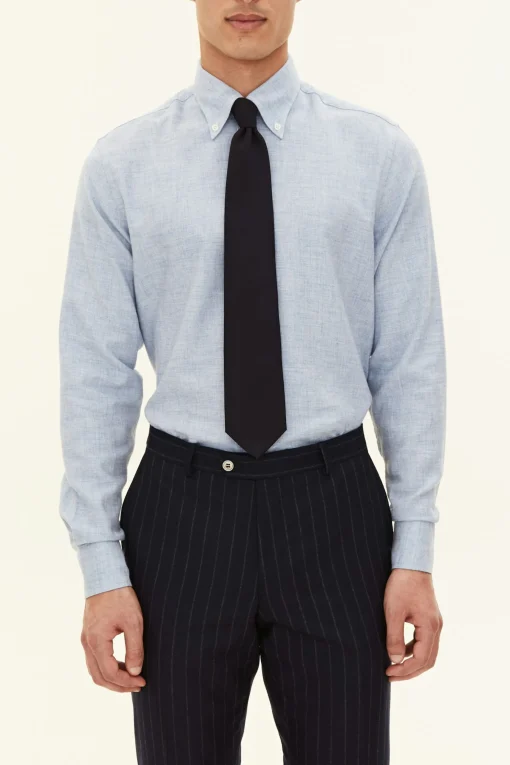 Regular Fit Button Down Twill Shirt