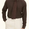 Regular Fit Button Down Twill Shirt