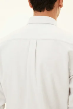Regular Fit Button Down Twill Shirt