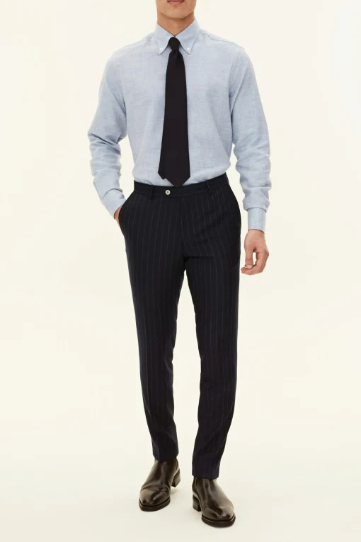 Regular Fit Button Down Twill Shirt