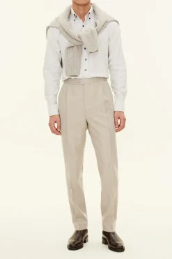 Regular Fit Button Down Twill Shirt