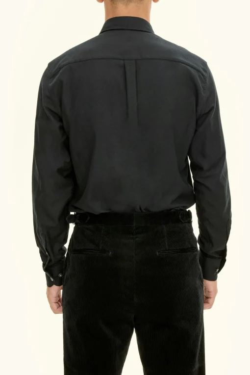 Regular Fit Button Down Twill Shirt