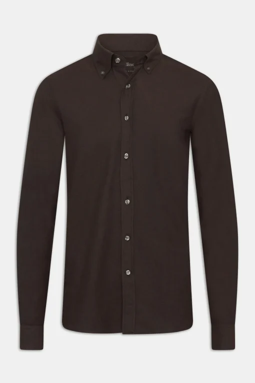 Regular Fit Button Down Twill Shirt