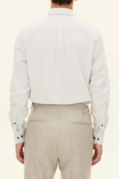 Regular Fit Button Down Twill Shirt