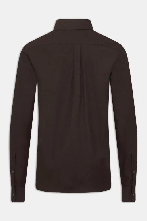 Regular Fit Button Down Twill Shirt