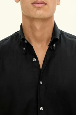 Regular Fit Button Down Twill Shirt