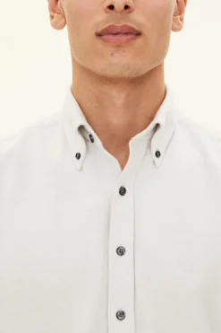 Regular Fit Button Down Twill Shirt