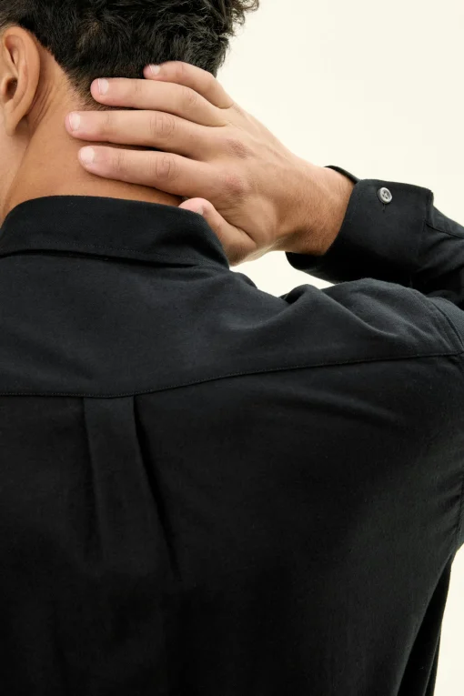 Regular Fit Button Down Twill Shirt