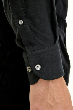 Regular Fit Button Down Twill Shirt