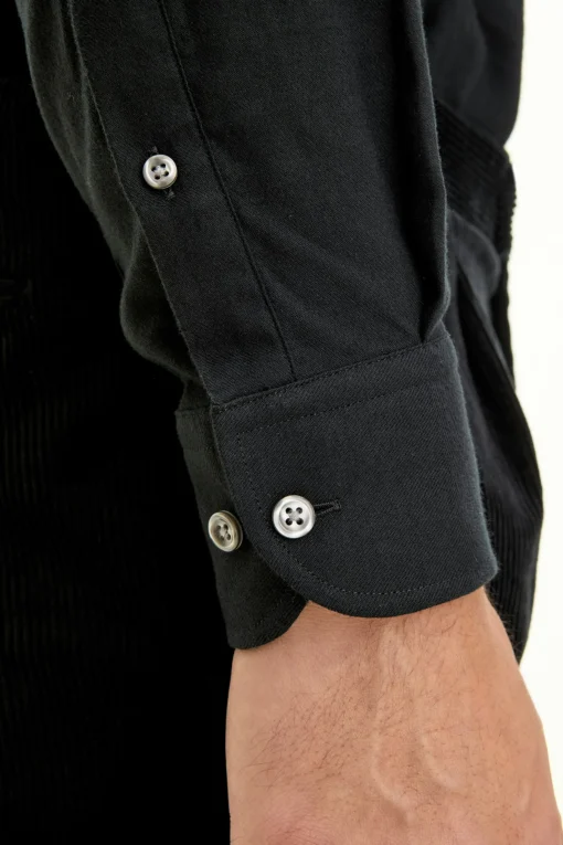 Regular Fit Button Down Twill Shirt