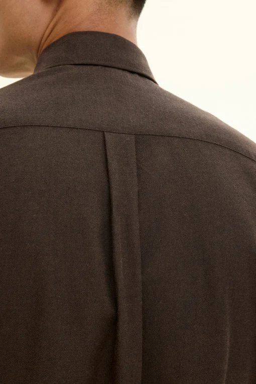 Regular Fit Button Down Twill Shirt