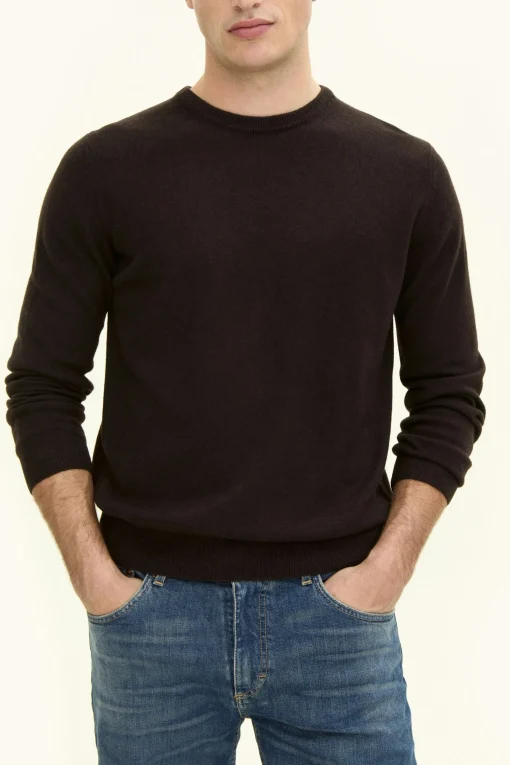 Regular Fit Cashmere Silk Roundneck Sweater