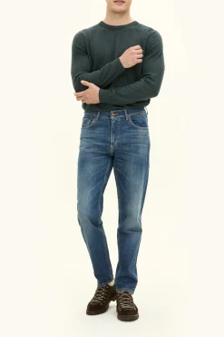 Regular Fit Cashmere Silk Roundneck Sweater