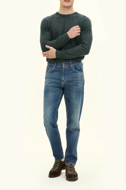 Regular Fit Cashmere Silk Roundneck Sweater
