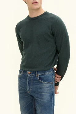 Regular Fit Cashmere Silk Roundneck Sweater