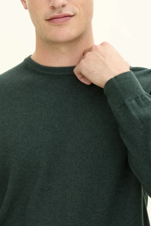 Regular Fit Cashmere Silk Roundneck Sweater