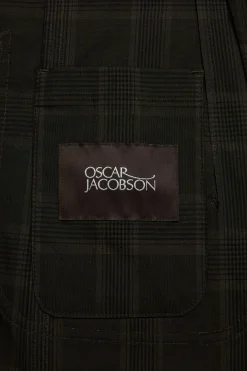 Regular Fit Checked Poplin Blazer