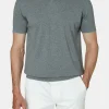 Regular Fit Contrast Knit Poloshirt
