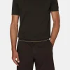 Regular Fit Contrast Knit Poloshirt