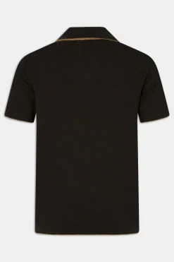 Regular Fit Contrast Knit Poloshirt