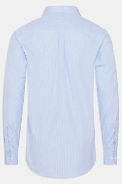Regular Fit Cut Away Poplin Shirt