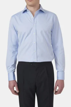 Regular Fit Cut Away Twill Shirt