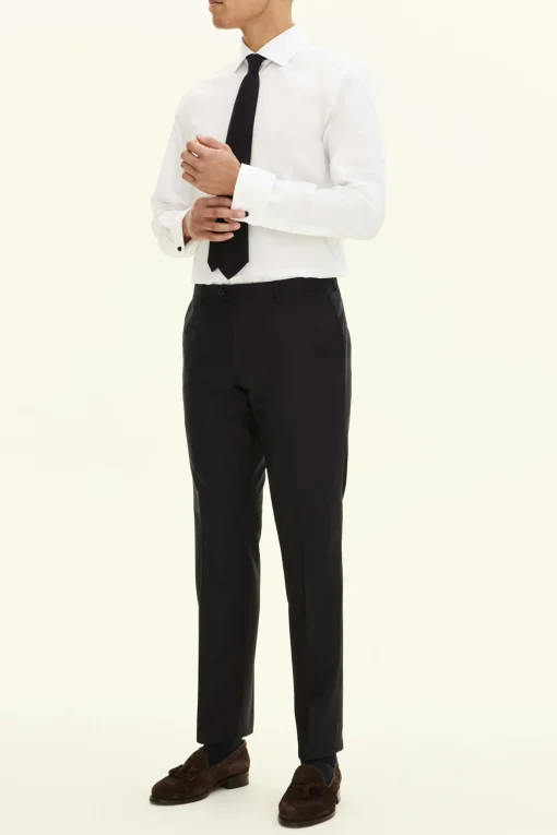 Regular Fit Cut Away Twill Shirt