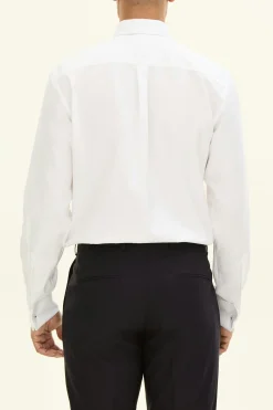 Regular Fit Cut Away Twill Shirt