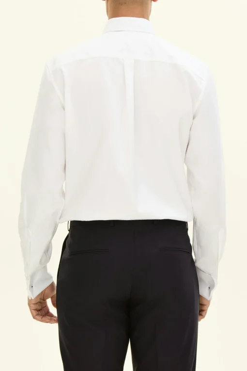 Regular Fit Cut Away Twill Shirt