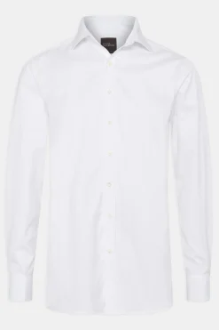 Regular Fit Cut Away Twill Shirt