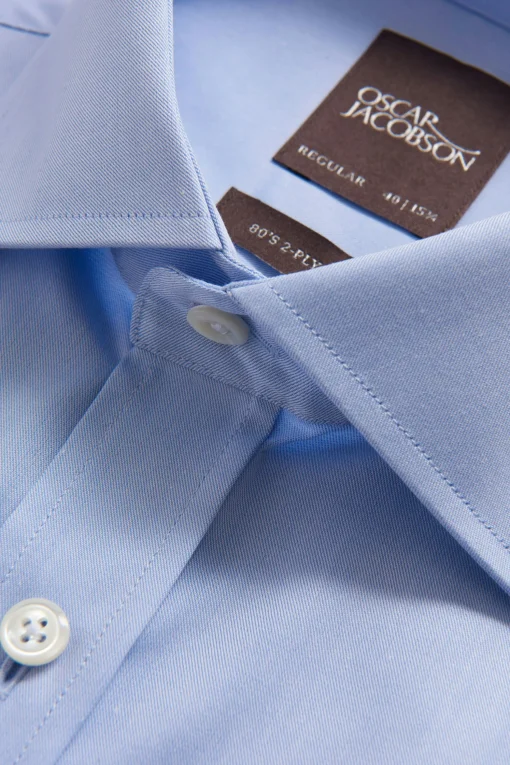 Regular Fit Cut Away Twill Shirt
